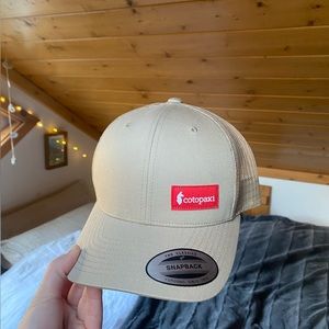 NWOT Cotopaxi Tan Hat With Logo
